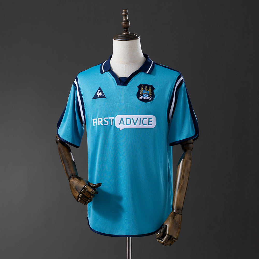 Camisola Manchester City Principal 02/03 Retro