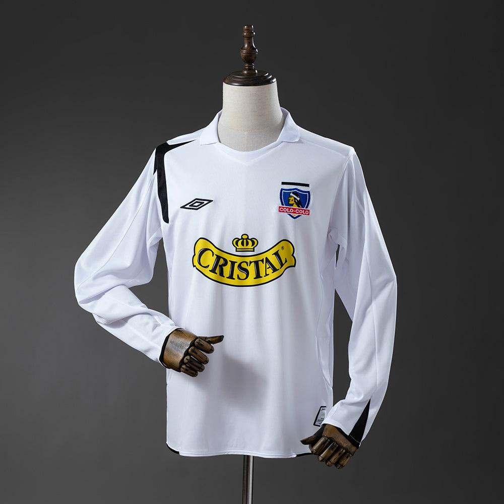 Camisola Colo Colo Principal 06/07 Retro - Manga Comprida