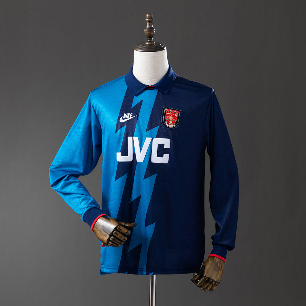 Camisola Arsenal Alternativa 95/96 Retro - Manga Comprida