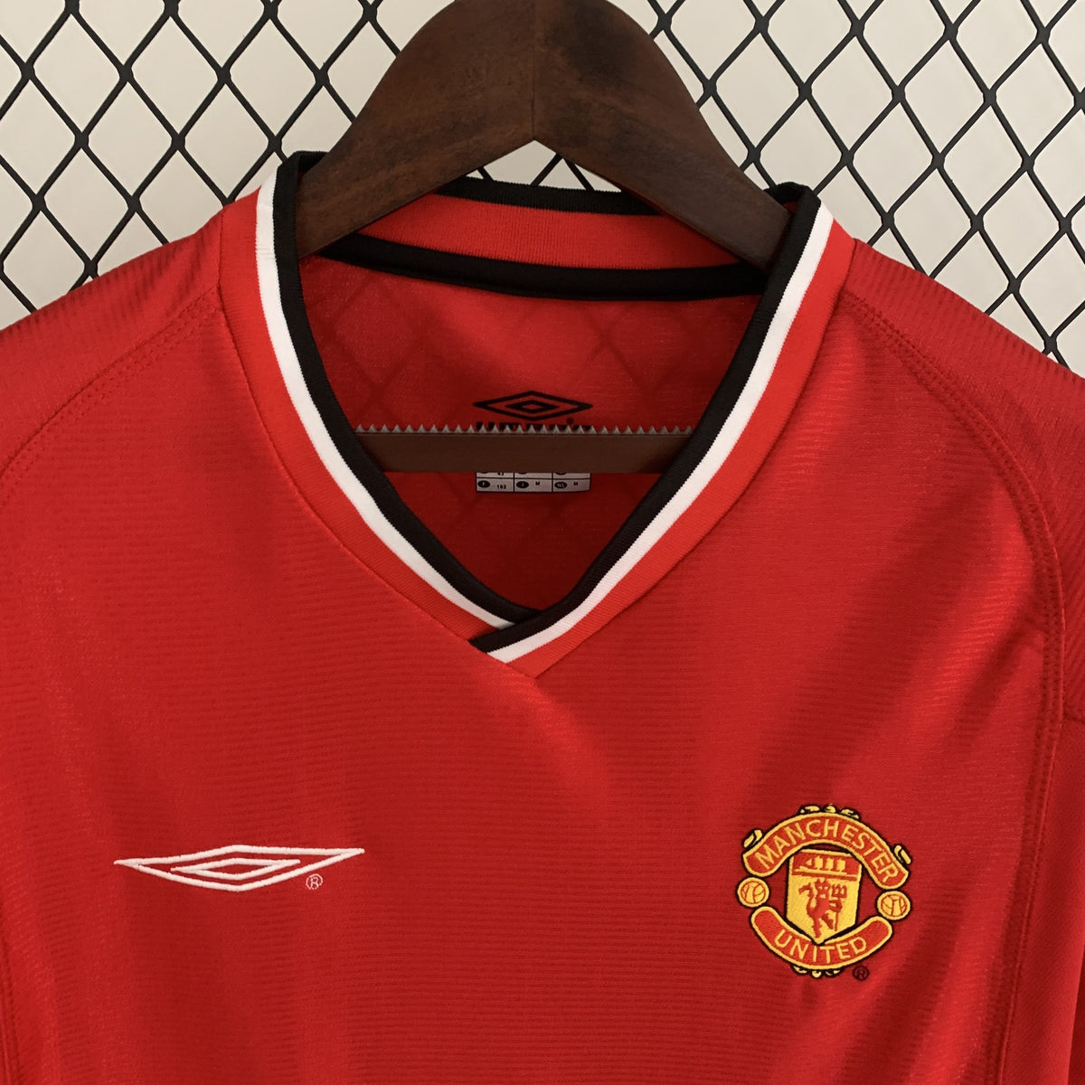 Camisola Manchester United Principal 00/02 Retro