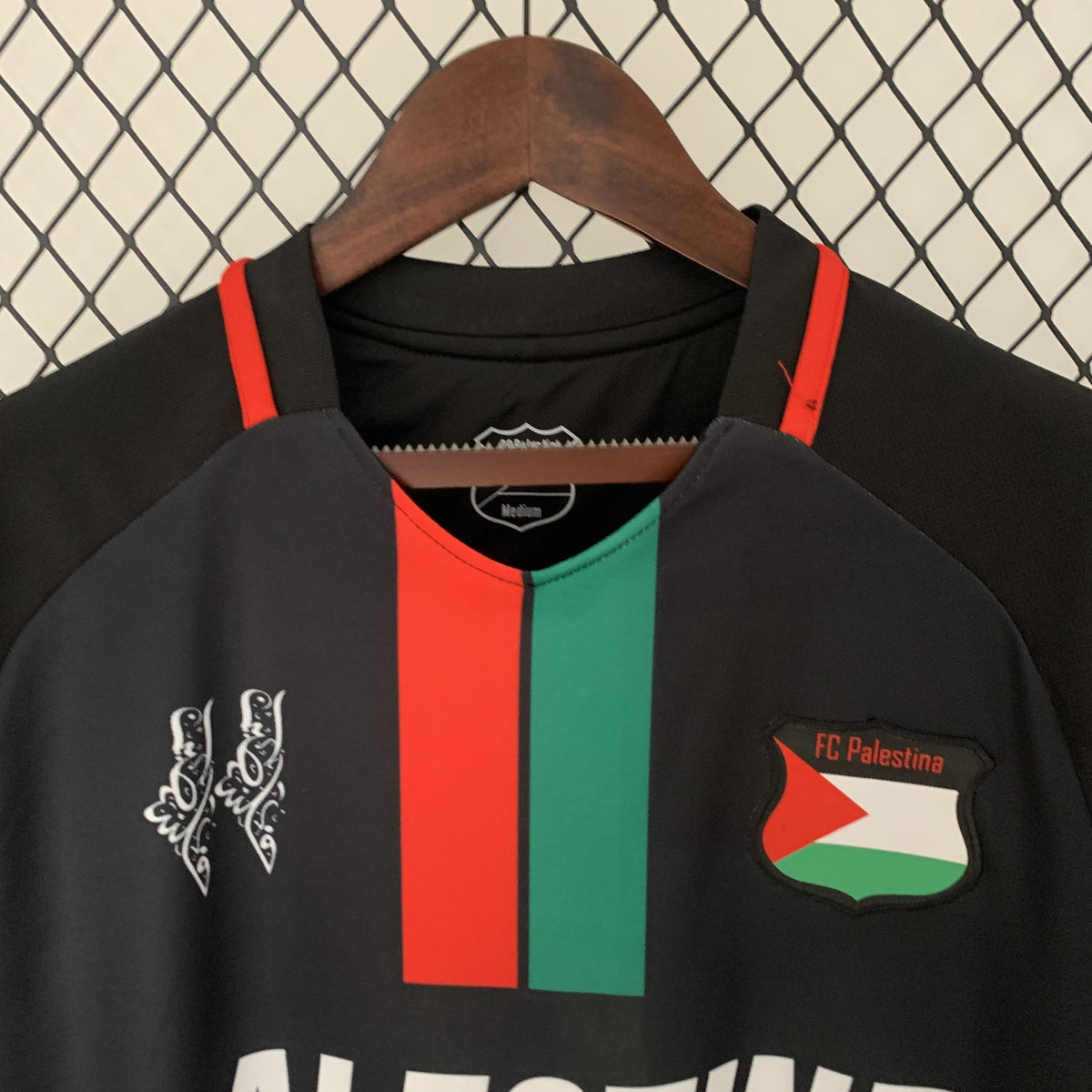 Camisola Palestina Preta 23/24 Retro