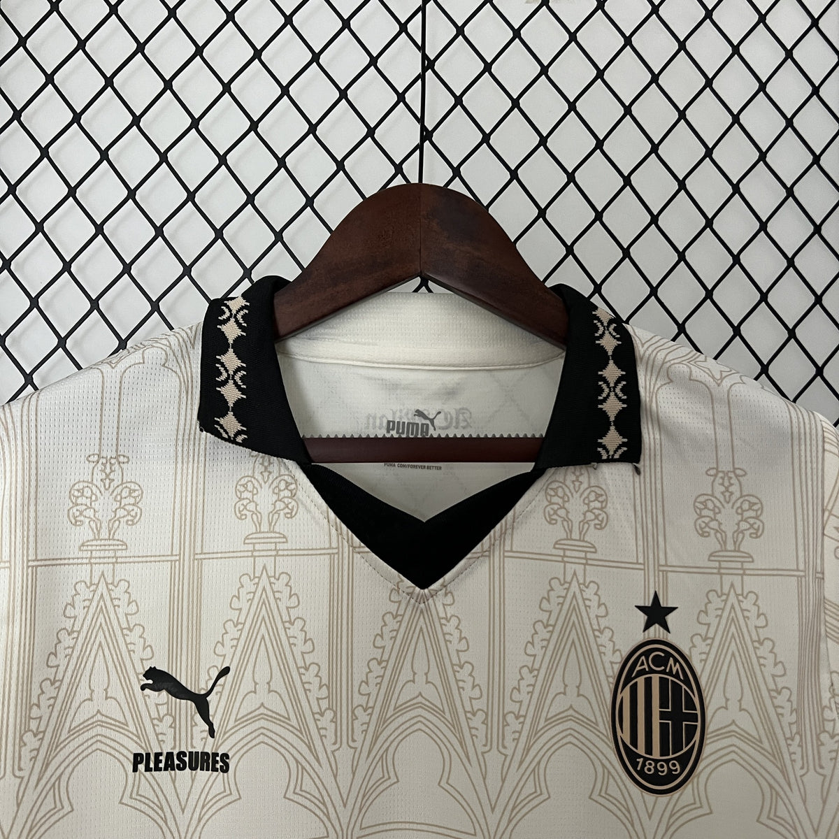 Camisola AC Milan Bege 23/24 Retro