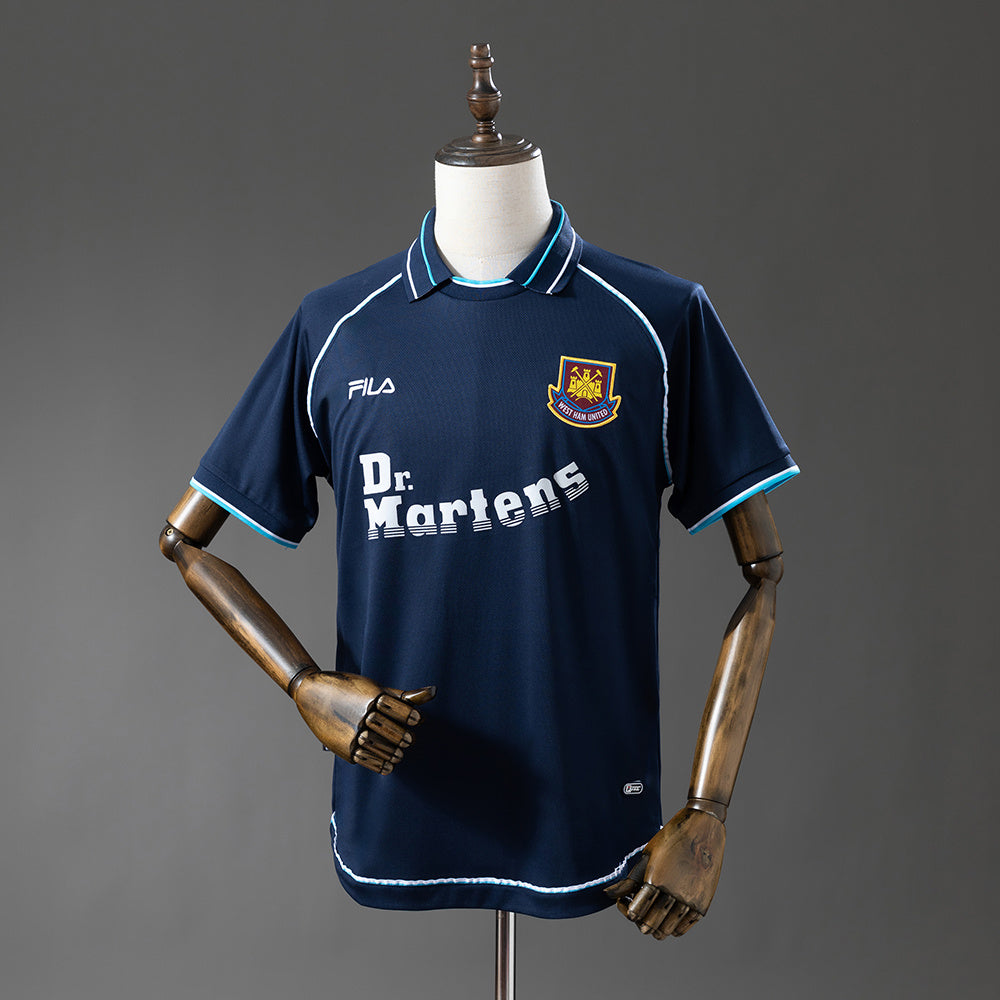 Camisola West Ham United Terceira 99/01 Retro