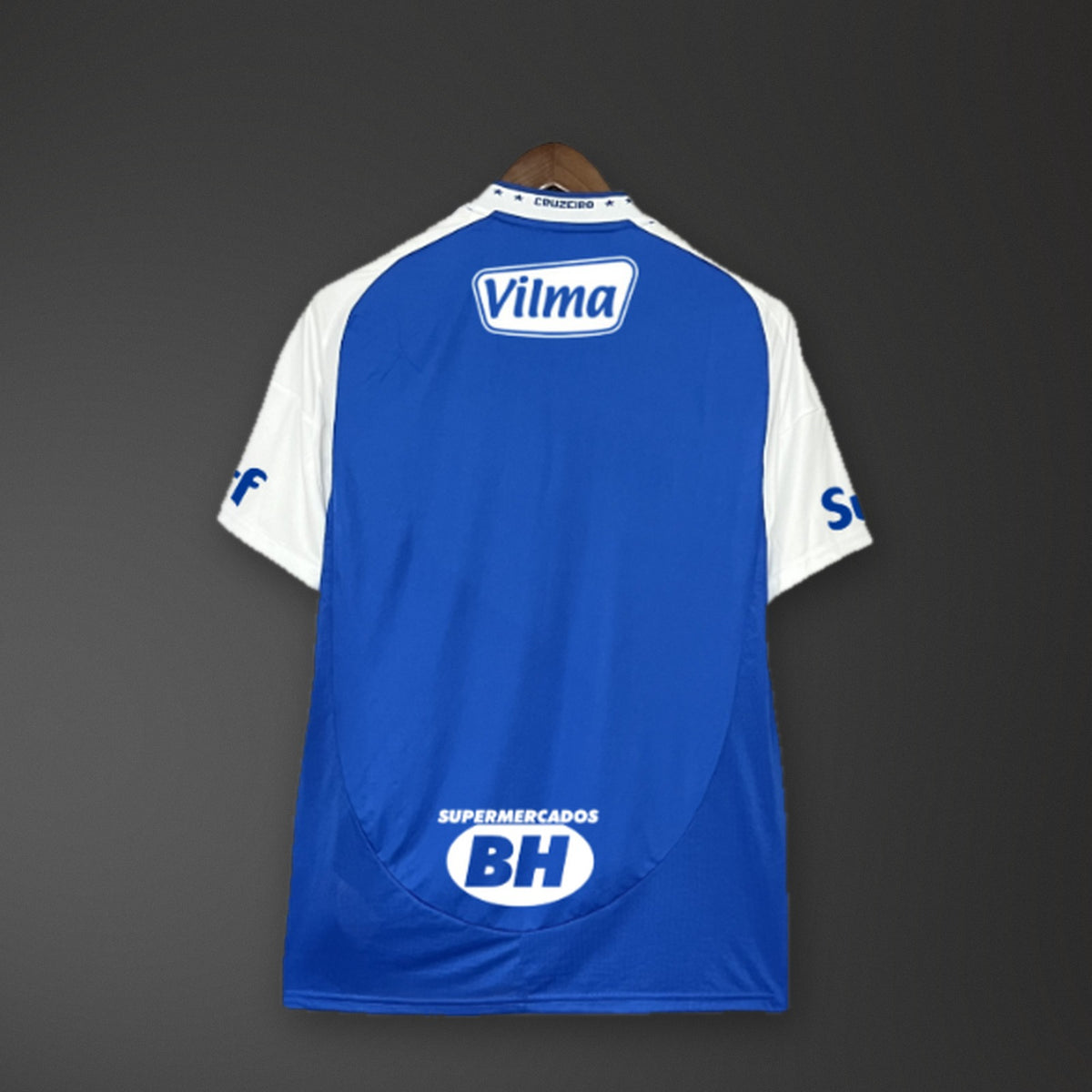 Camisola Cruzeiro Principal Todos os Patrocinadores 25/26