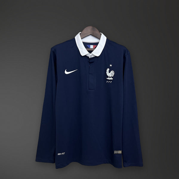 Camisola França Principal 14/15 Retro - Manga Comprida