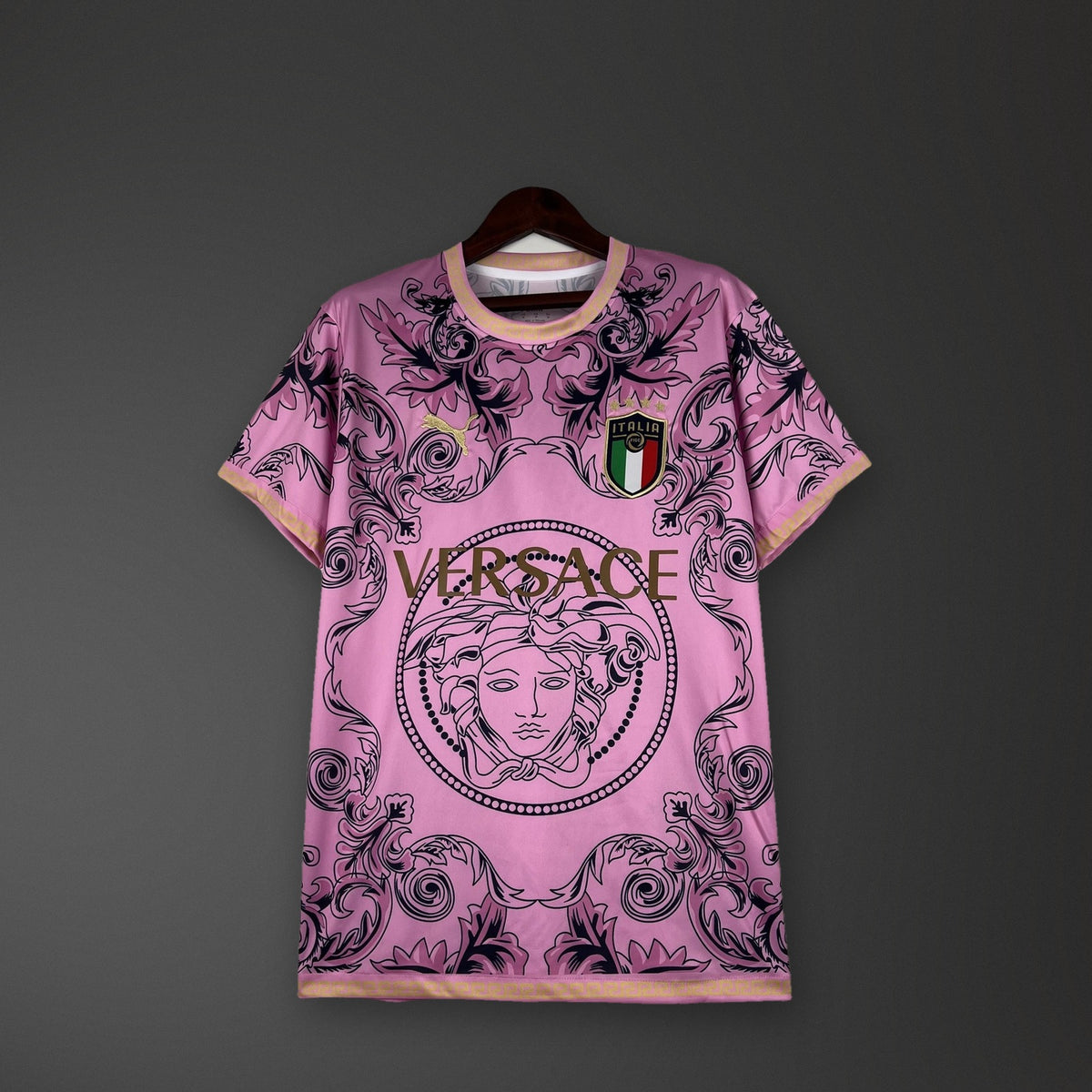 Camisola Itália Edição Especial Rosa 23/24 Retro