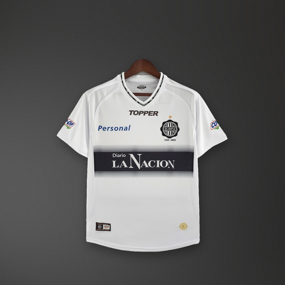 Camisola Olimpia Principal 02/03 Retro