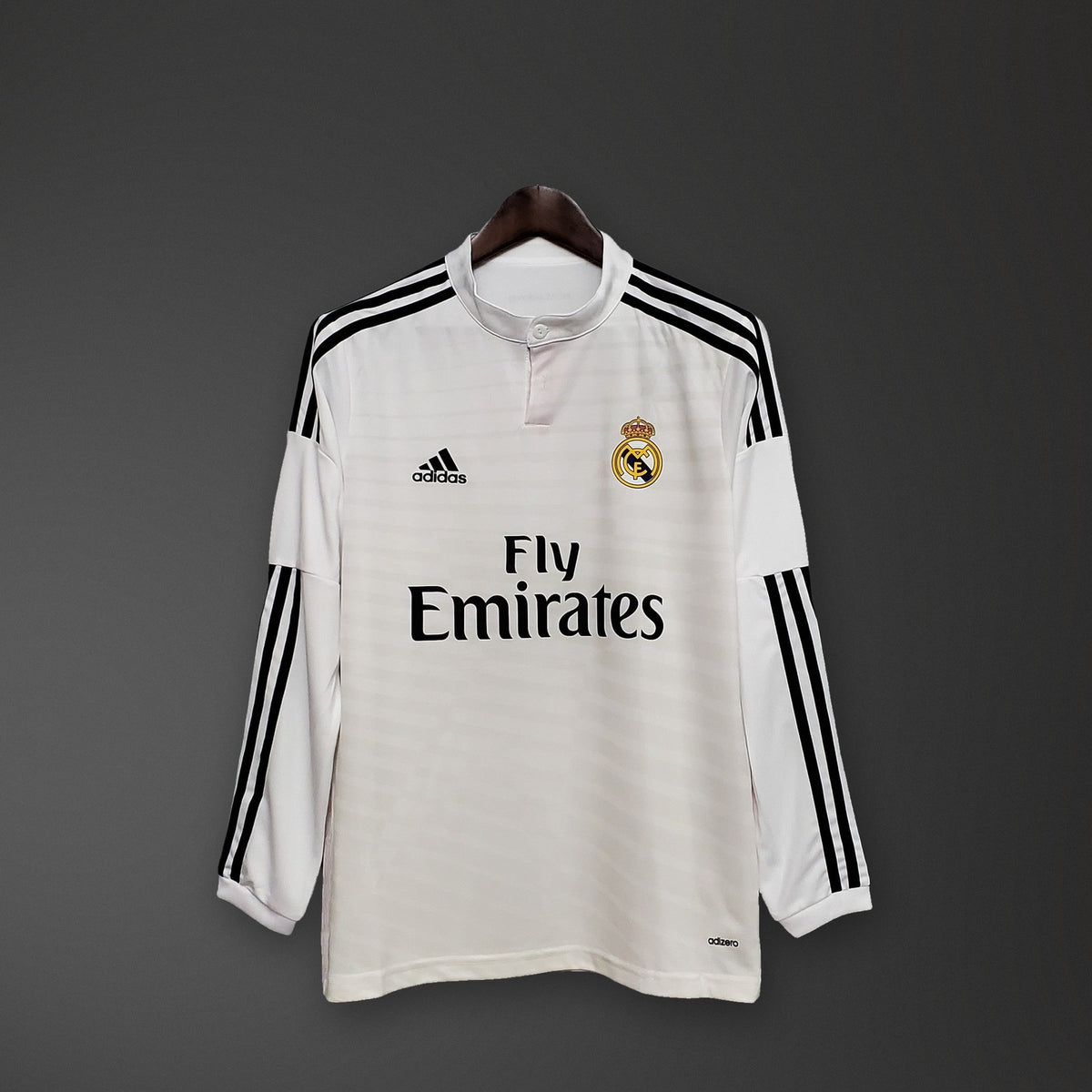 Camisola Real Madrid Principal 14/15 Retro - Manga Comprida