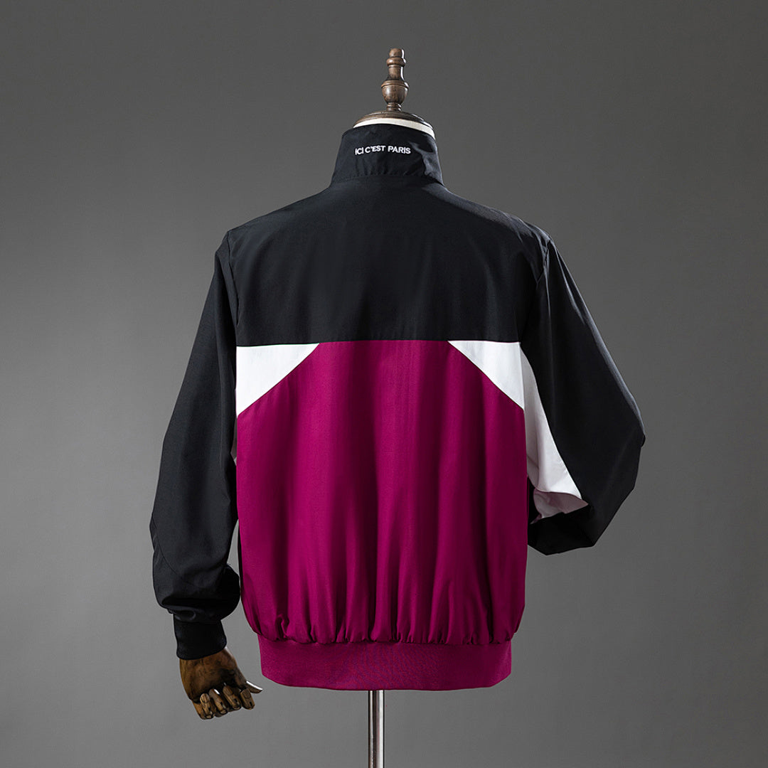 Corta-Vento PSG x Jordan - Preto e Roxo
