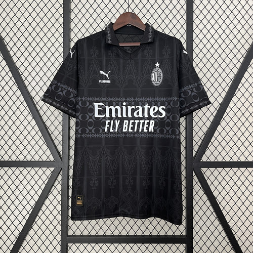 Camisola AC Milan Preta 23/24 Retro