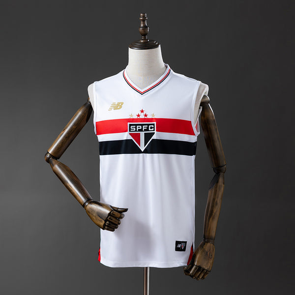 Camisola São Paulo Principal Sem Mangas 24/25