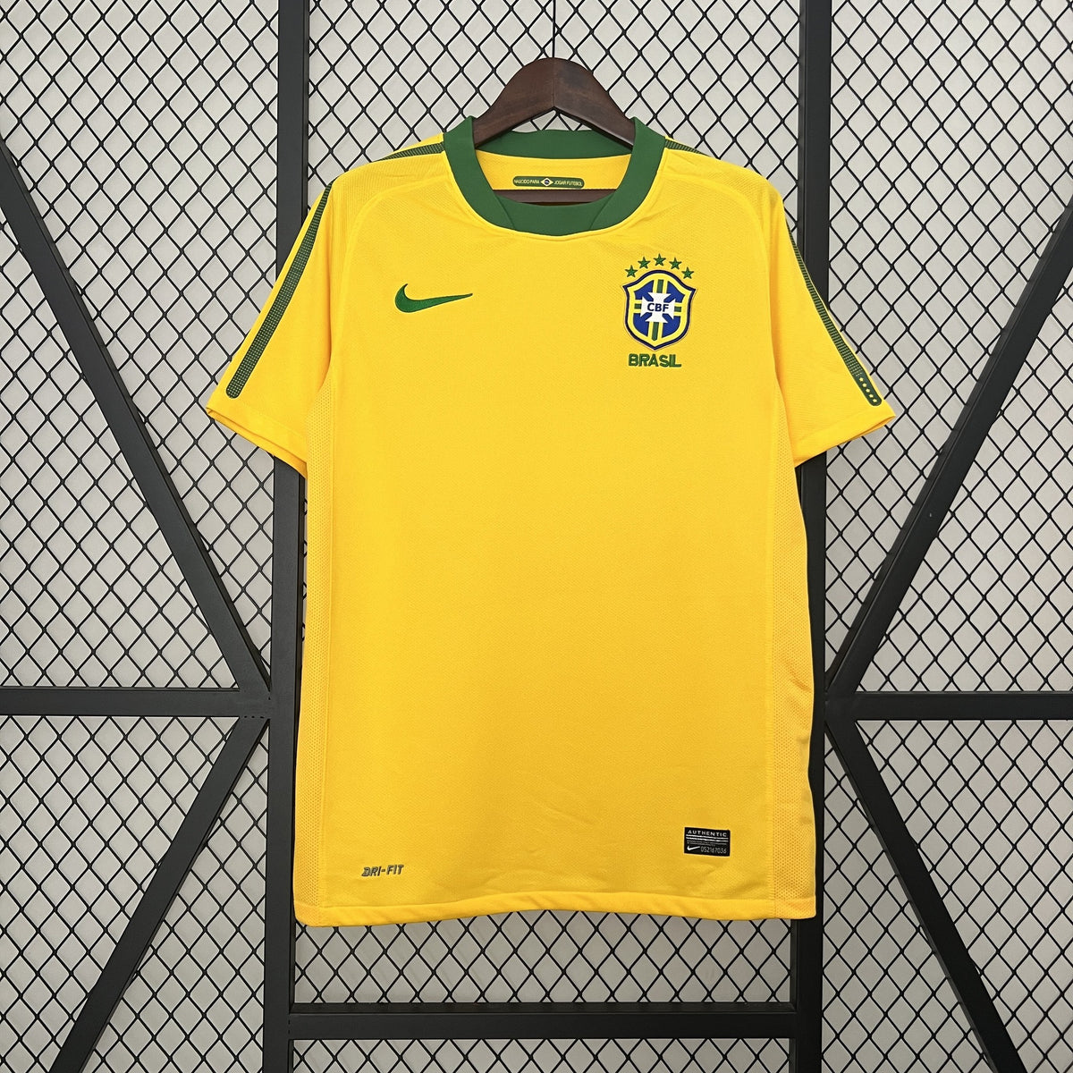 Camisola Brasil Principal 10/11 Retro