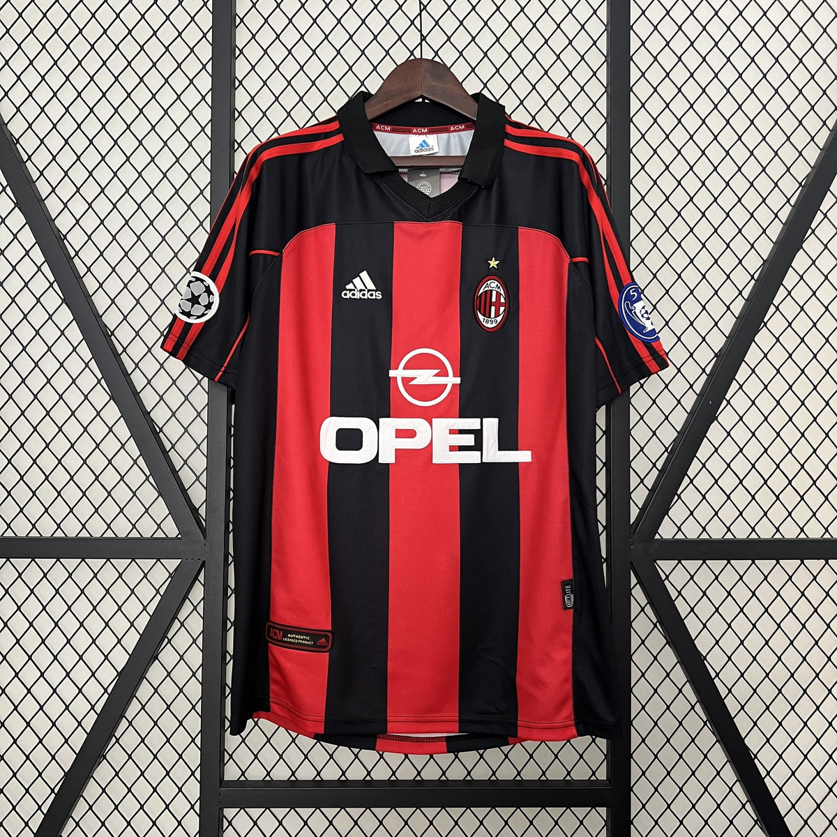 Camisola AC Milan Principal 00/01 Retro