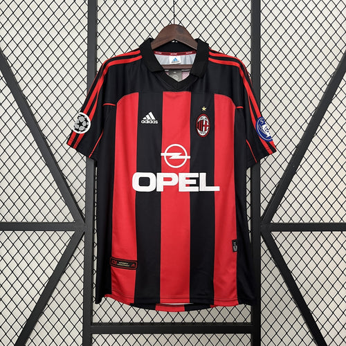 Camisola AC Milan Principal 00/01 Retro