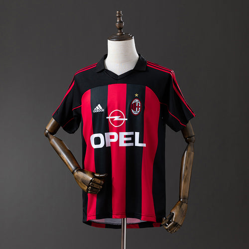 Camisola AC Milan Principal 00/02 Retro