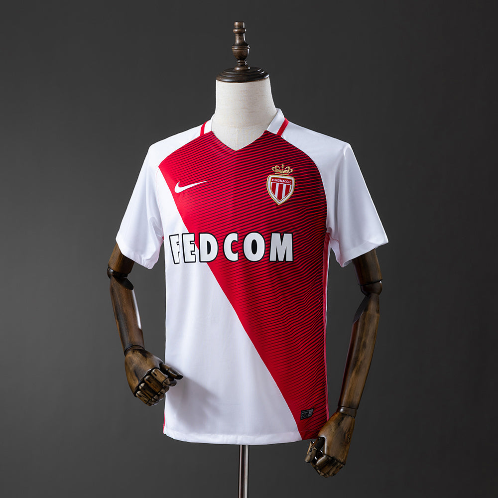 Camisola AS Monaco Principal 16/17 Retro