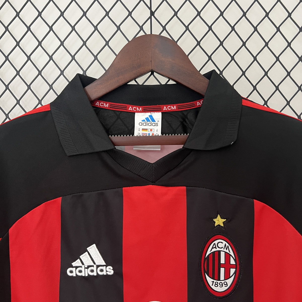 Camisola AC Milan Principal 01/02 Retro