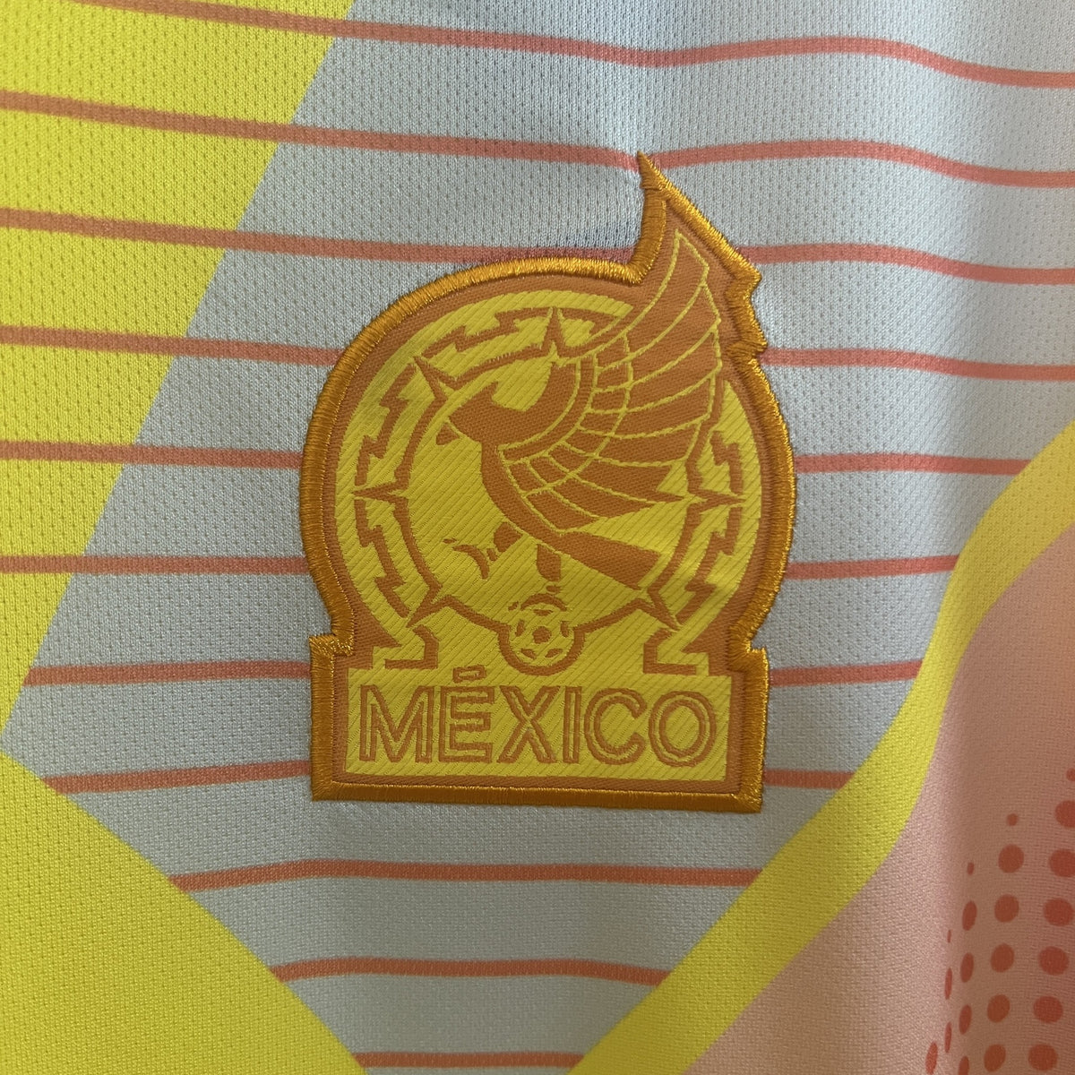 Camisola México Guarda-Redes Amarela 24/25