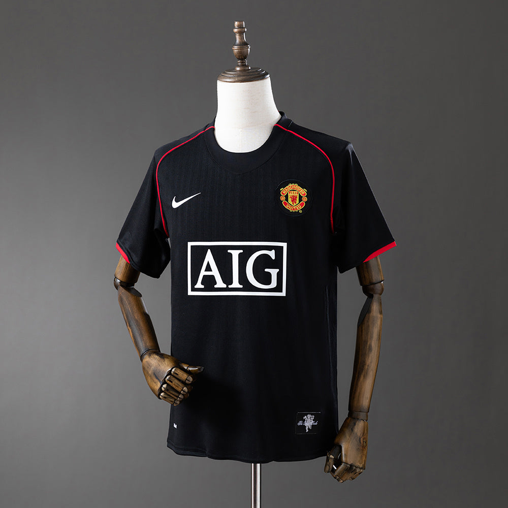Camisola Manchester United Preta 07/08 Retro