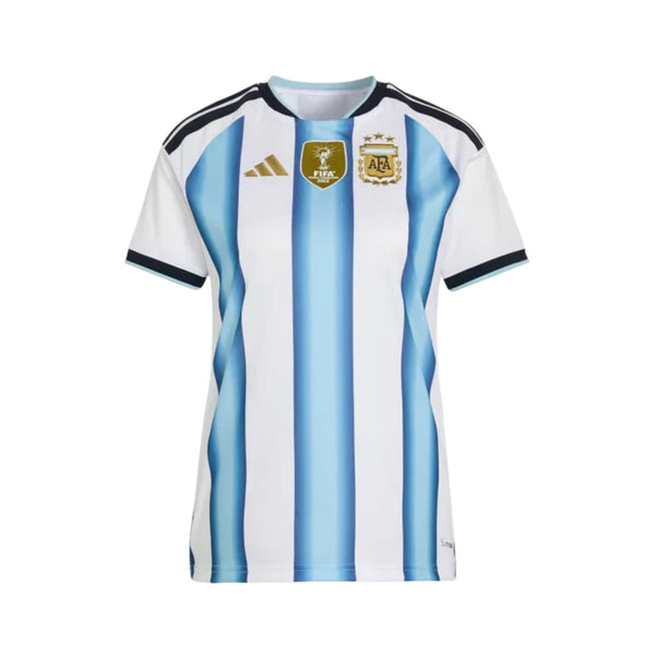 Camisola Argentina Principal 26/27 - Mundial 2026 - Versão Feminina