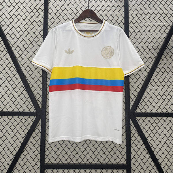 Camisola Colômbia Edição Especial 100 Anos Retro