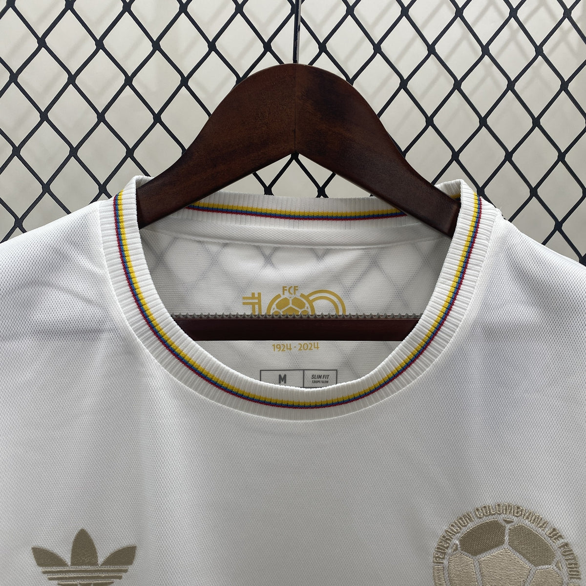 Camisola Colômbia Edição Especial 100 Anos Retro