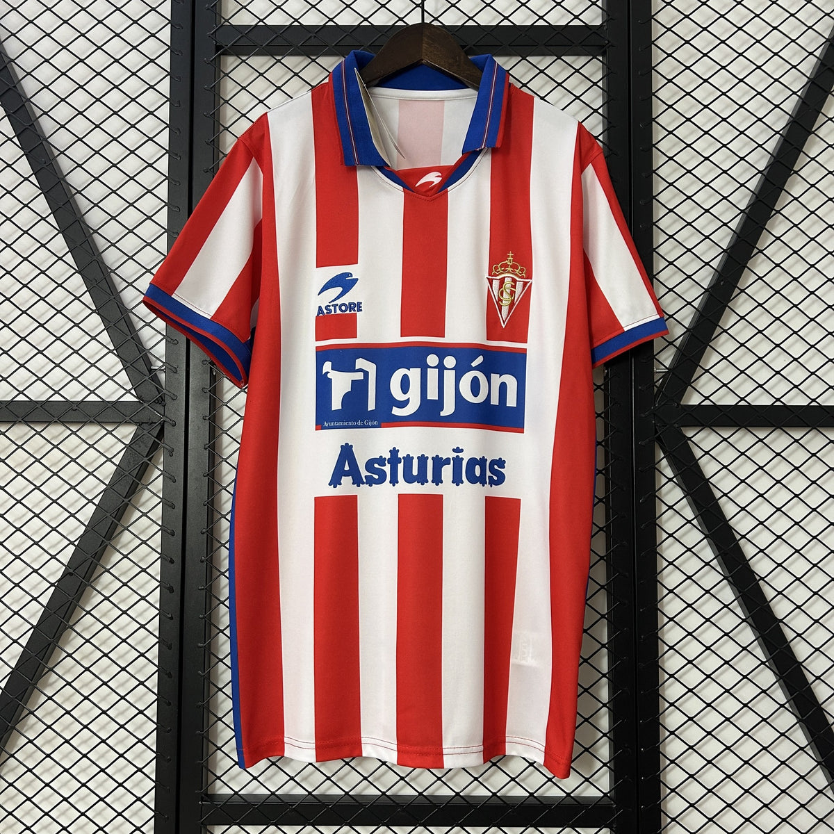 Camisola Sporting de Gijón Principal 01/02 Retro