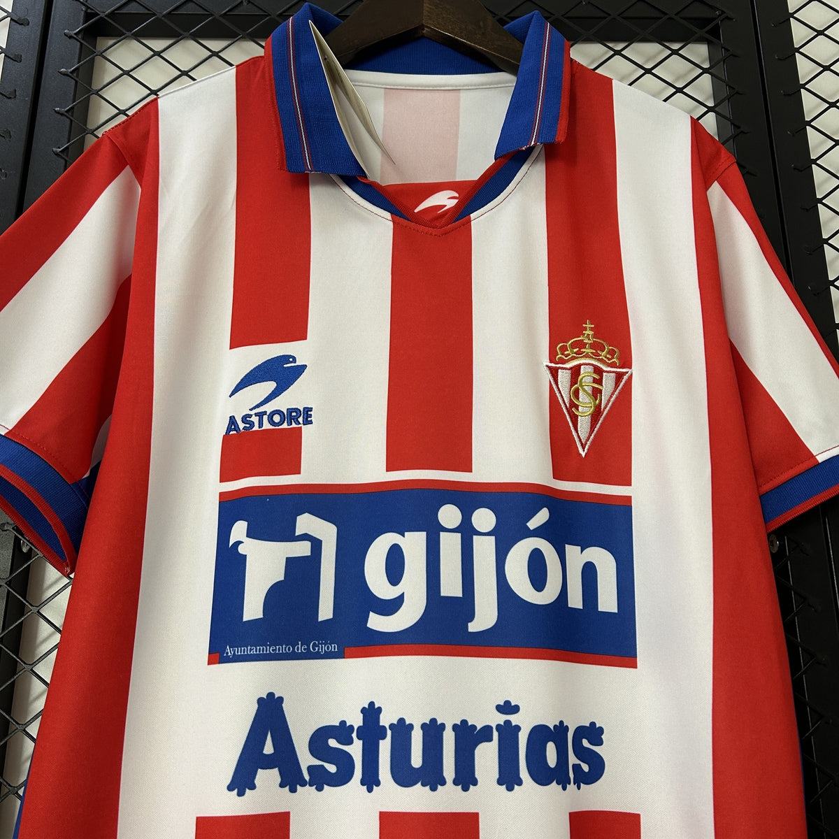 Camisola Sporting de Gijón Principal 01/02 Retro