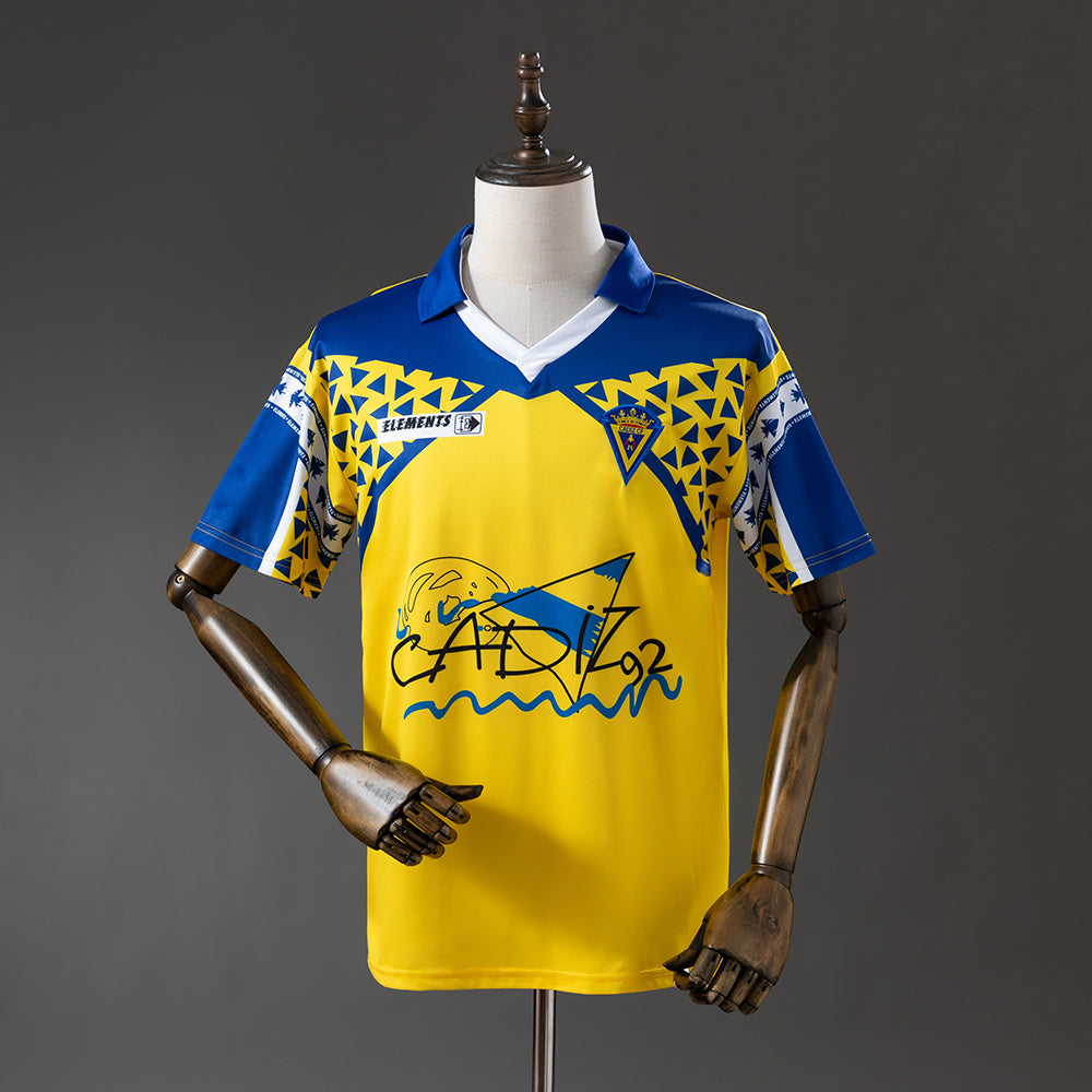 Camisola Cádiz Principal 91/92 Retro