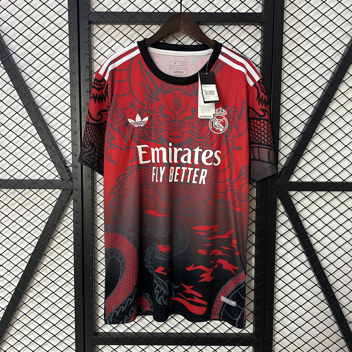 Camisola Real Madrid Vermelha 24/25