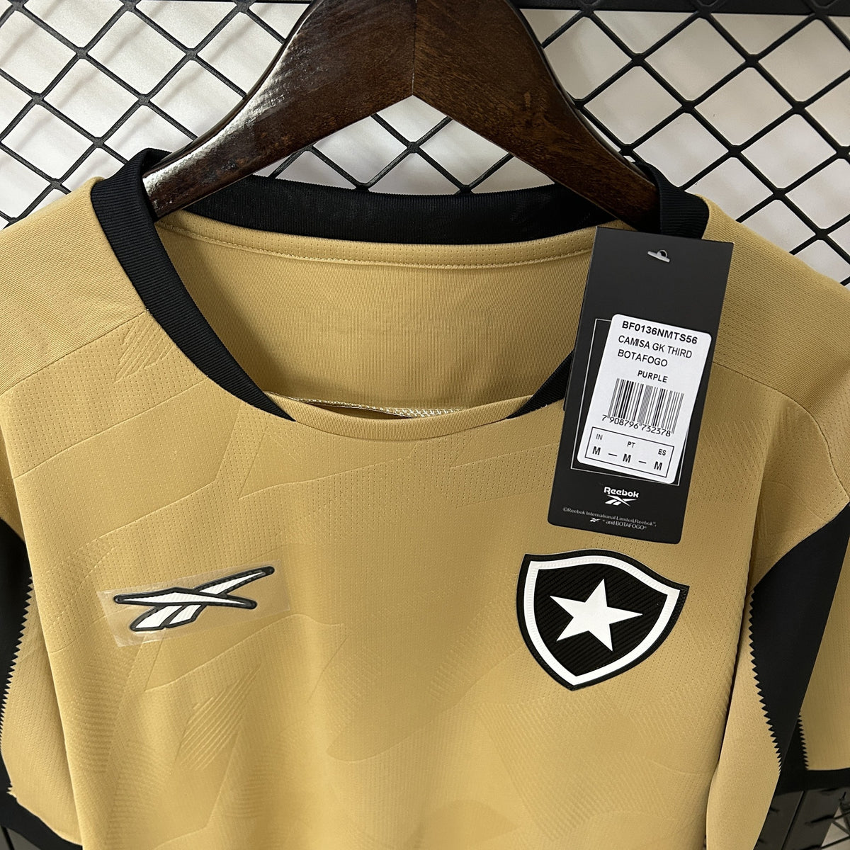 Camisola Botafogo Guarda-Redes Dourada 24/25