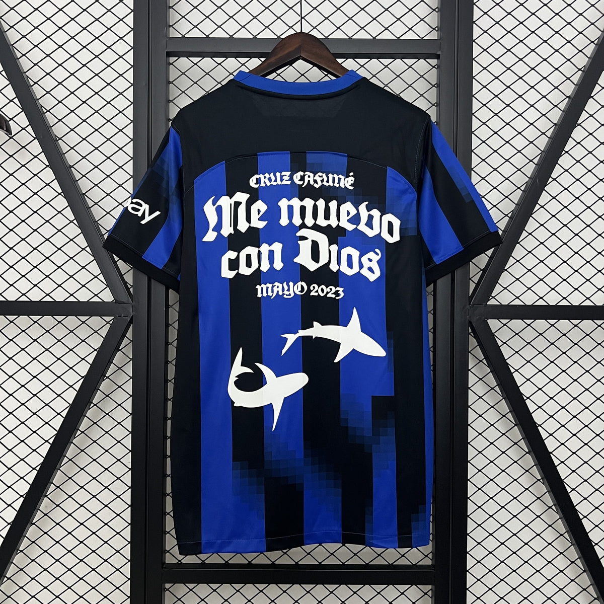Camisola Inter de Milão Principal Edição Especial Patrocinador 23/24 Retro