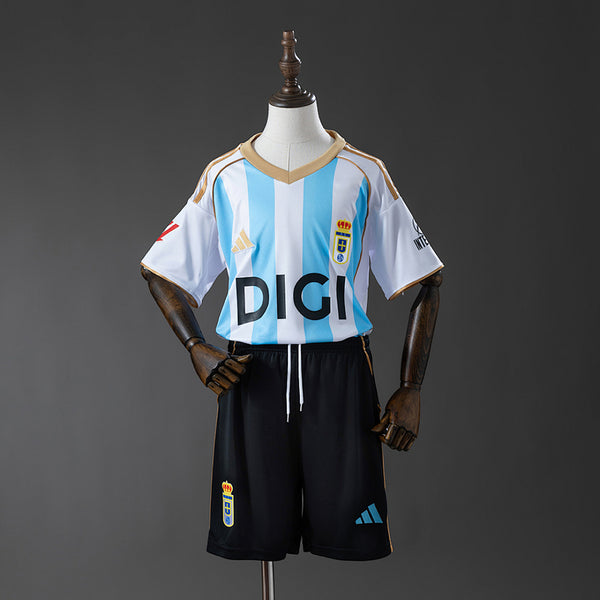 Kit Real Oviedo Terceira Criança 25/26