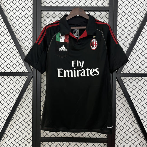Camisola AC Milan Preta 12/13 Retro