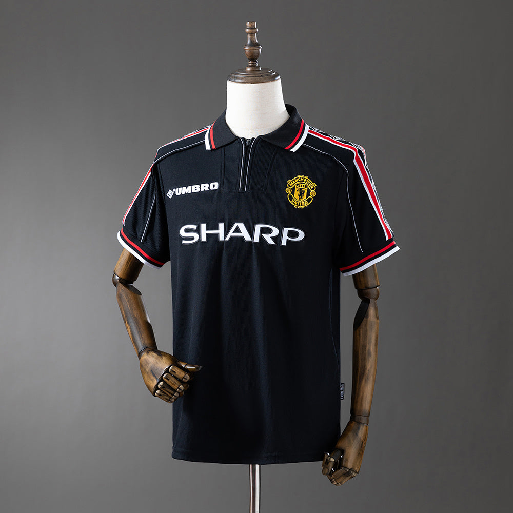 Camisola Manchester United Preta 98/99 Retro