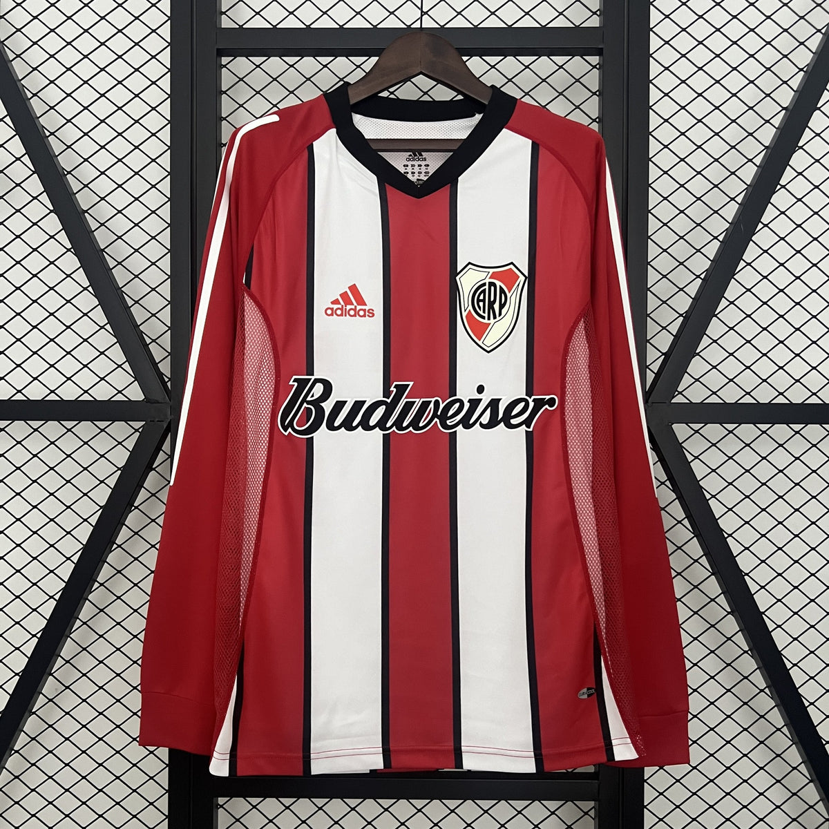 Camisola River Plate Alternativa 03/04 Retro - Manga Comprida
