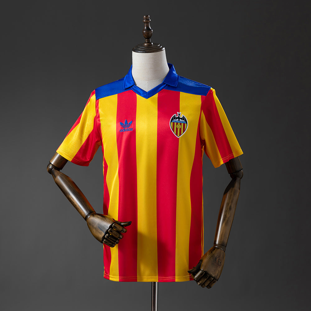 Camisola Valência Principal 80/82 Retro