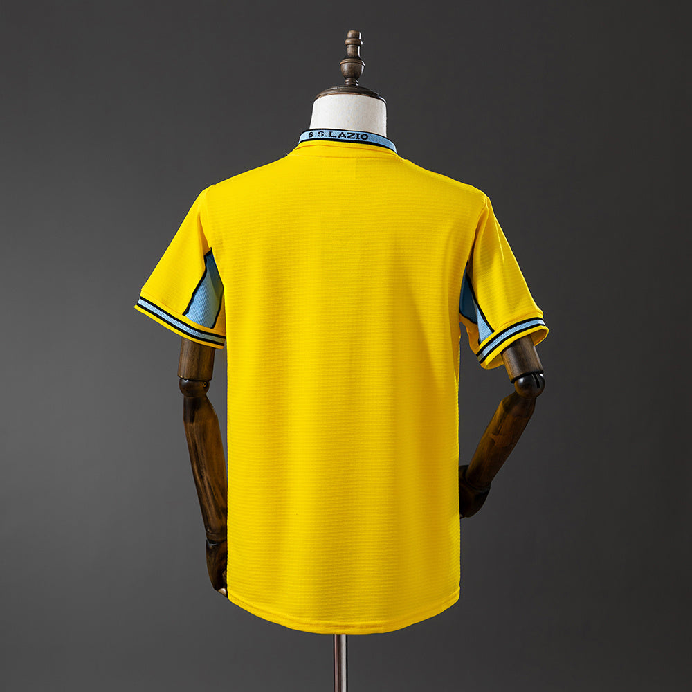 Camisola Lazio Amarela 98/99 Retro