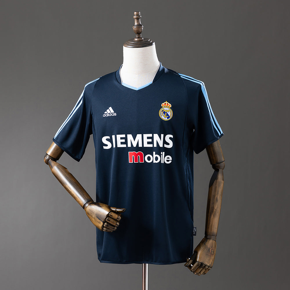 Camisola Real Madrid Alternativa 03/04 Retro