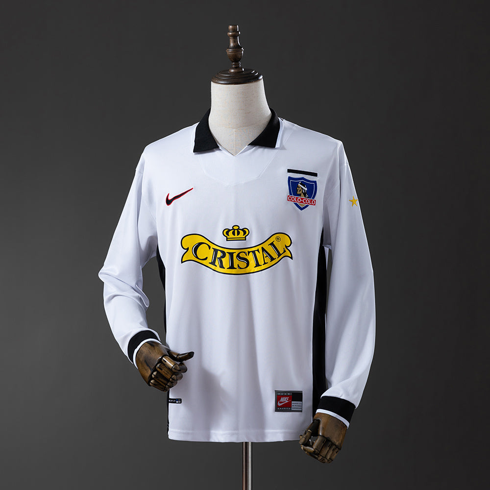 Camisola Colo Colo Principal 97/98 Retro - Manga Comprida