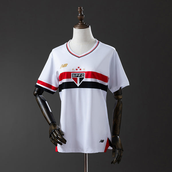 Camisola São Paulo Principal 25/26 - Versão Feminina
