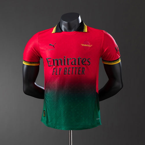 Camisola AC Milan Edição Especial 25/26 - Versão Jogador (Modelo 2)