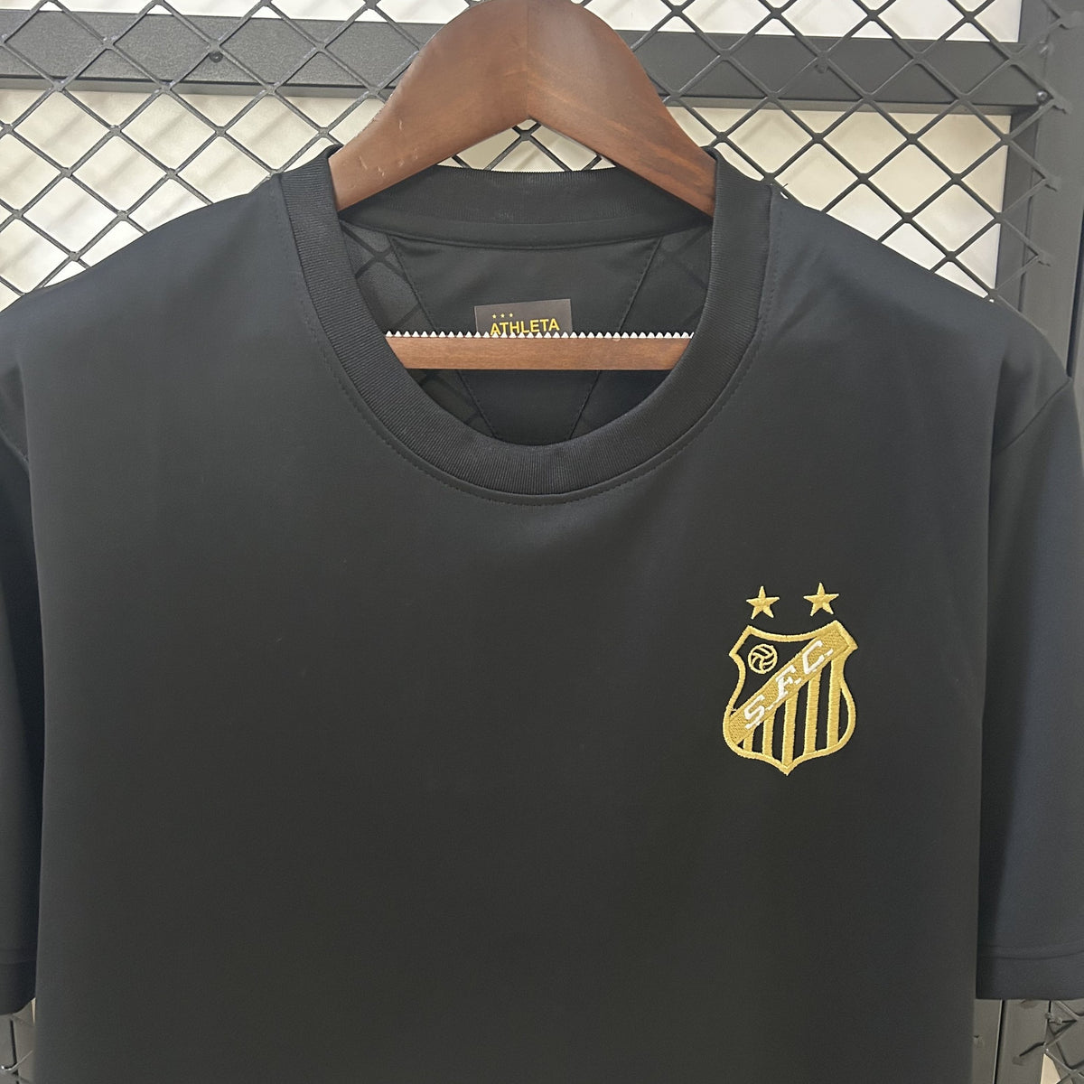 Camisola Santos Edição Especial Preta 25/26