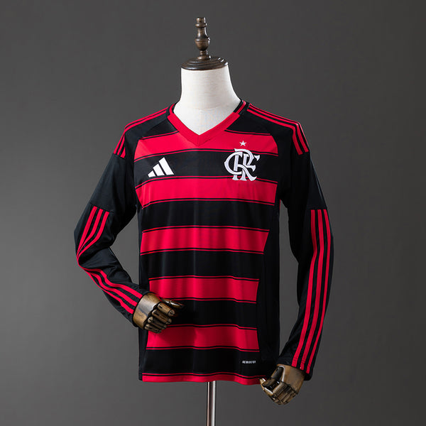 Camisola Flamengo Principal 25/26 - Manga Comprida