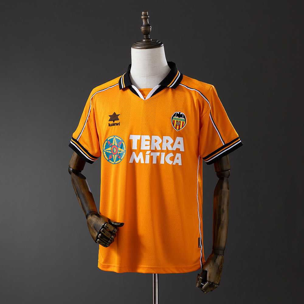 Camisola Valência Alternativa 99/00 Retro (Modelo 2)