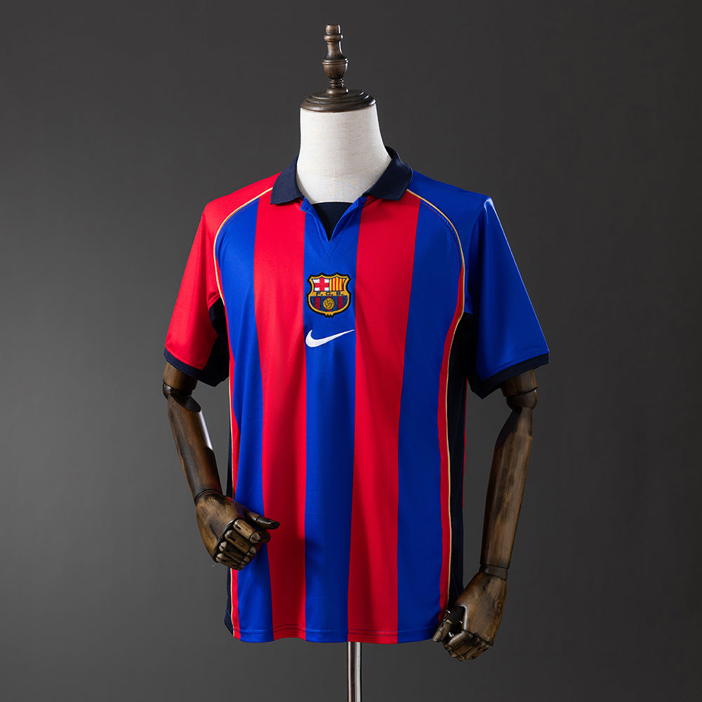 Camisola Barcelona Principal 01/02 Retro