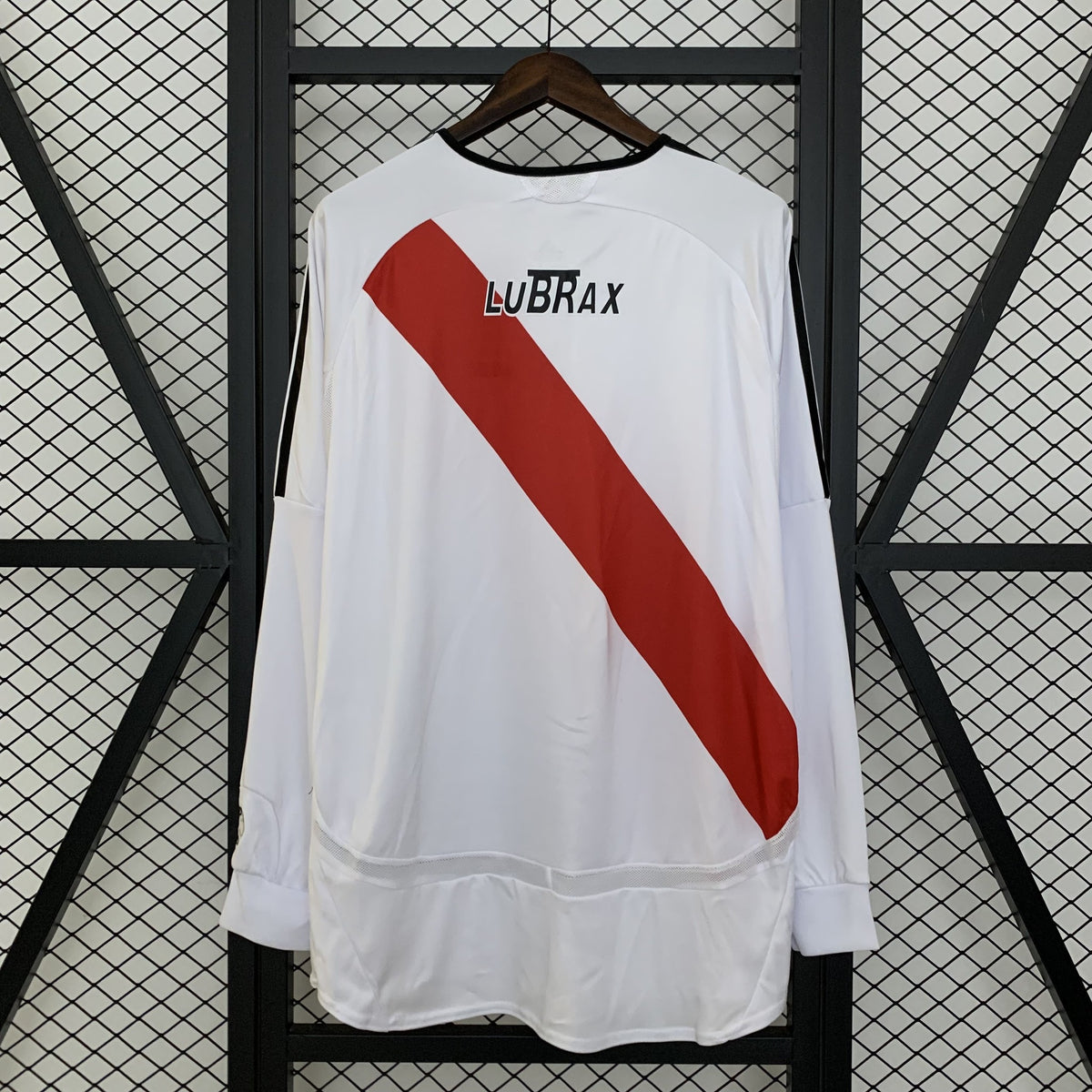 Camisola River Plate Principal 06/07 Retro - Manga Comprida
