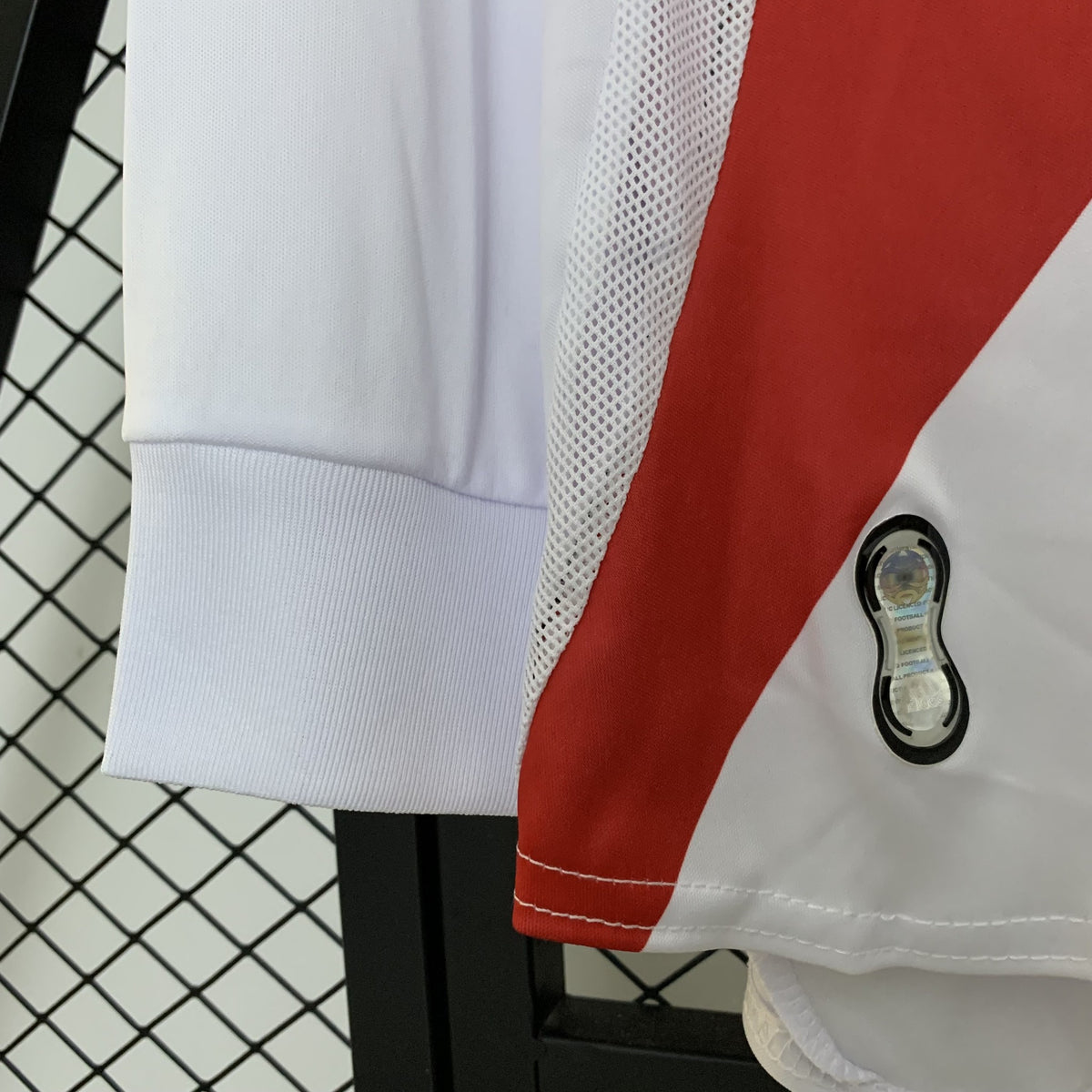 Camisola River Plate Principal 06/07 Retro - Manga Comprida