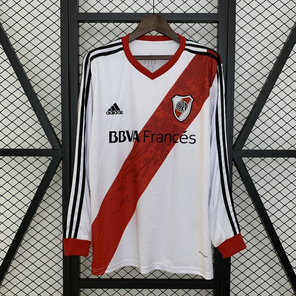 Camisola River Plate Principal 13/14 Retro - Manga Comprida