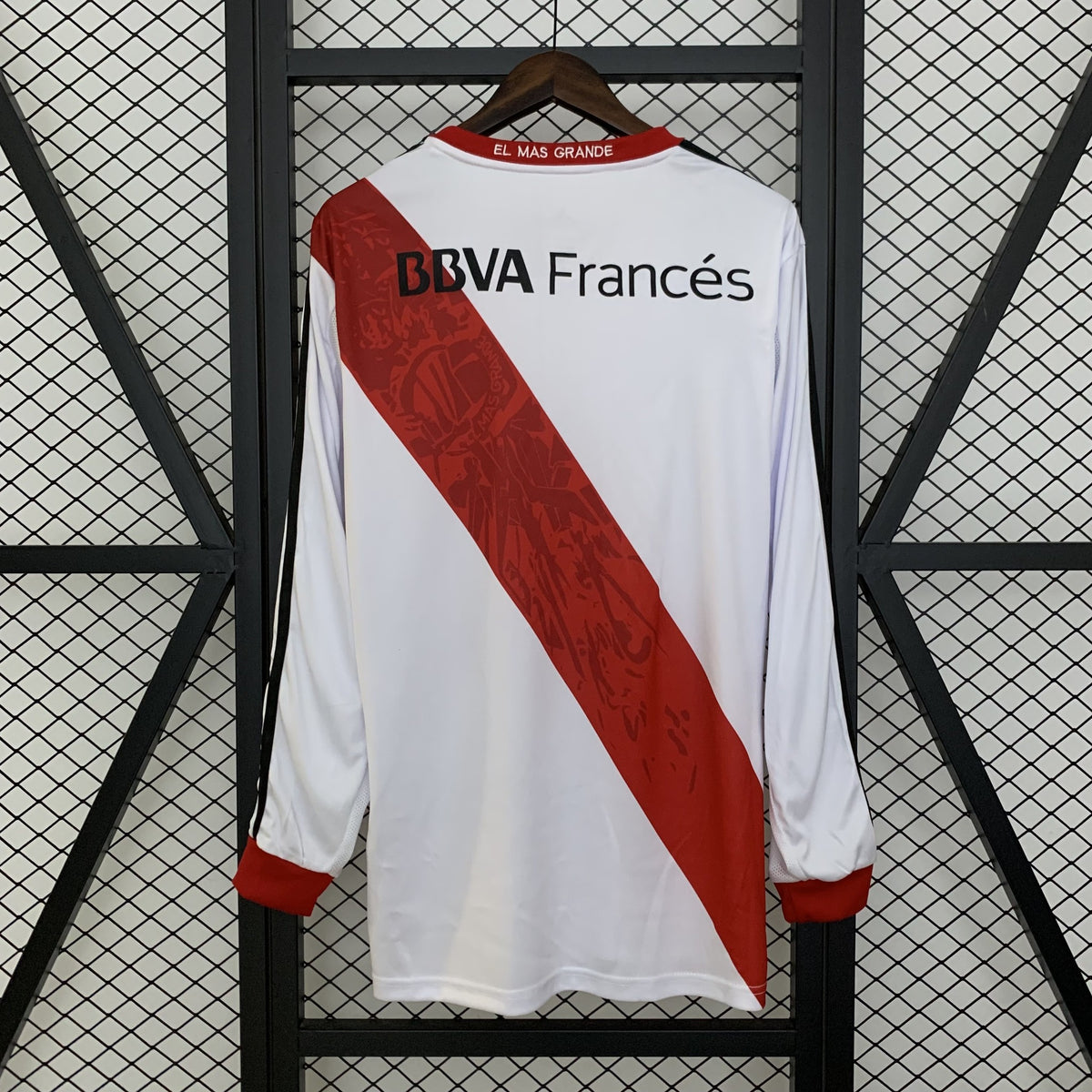 Camisola River Plate Principal 13/14 Retro - Manga Comprida
